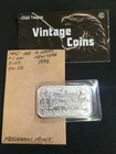 VINTAGE MADISON MINT 1978 HAPPY NEW YEAR 1 OZ .999 FINE SILVER BAR