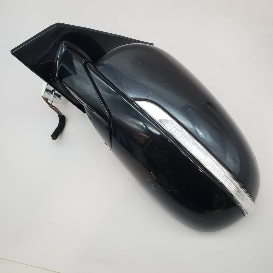 Espejo retrovisor lateral izquierdo Kia Sorento 2016-2020 puerta del conductor OEM gris Foto 3 de 4