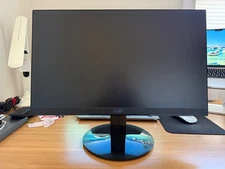 Acer SB220QBI 21.5 inch Widescreen IPS Monitor - Black - Excellent Condition