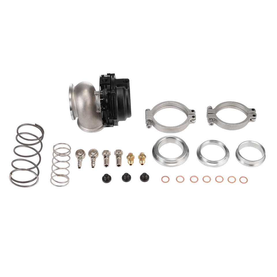 2x 44mm Tail MVR External Wastegate Turbo com Flange V-band para Turbocharge - Imagem 3 de 4