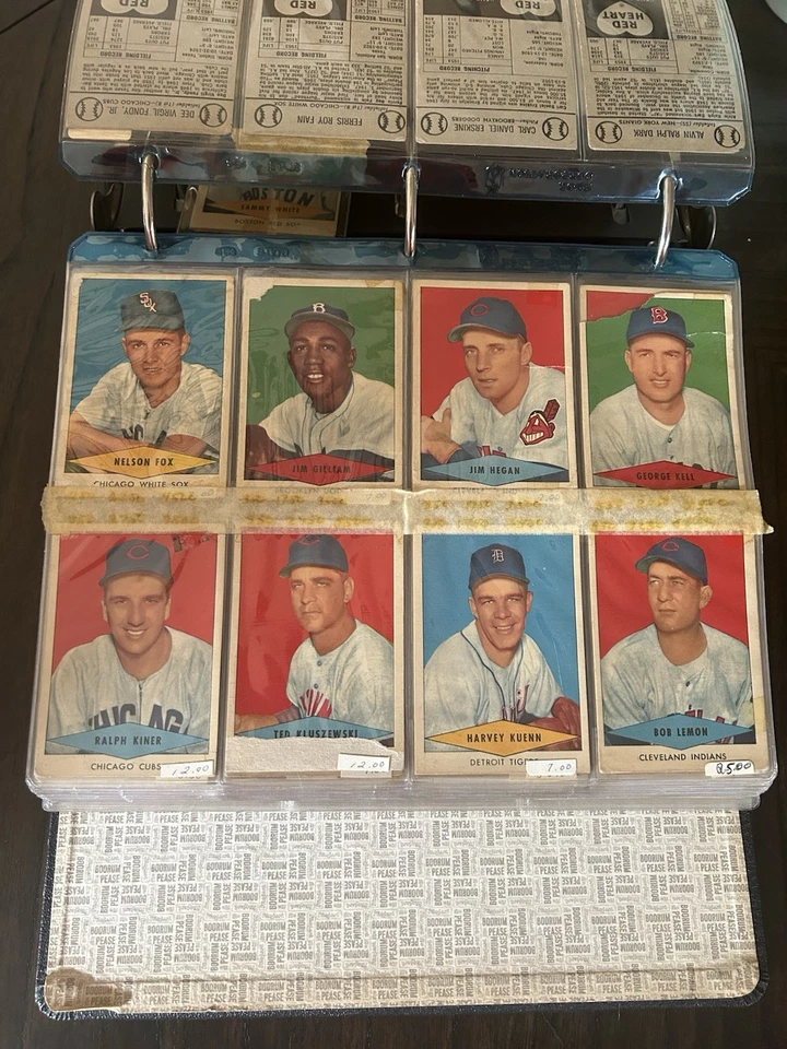 Lot of 401 Baseball Cards MLB Ted Williams Roberto Clemente Red Heart Topps More - Image 2 of 4