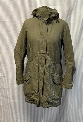 Women Peak Performance Parka Khaki Cotton 36 / S /