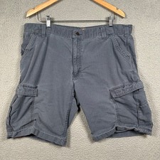 Carhartt Mens 40 Grey Ripstop Relaxed Fit Cargo Shorts Workwear Gorpcore Utility