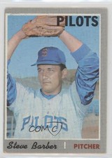 1970 Topps Steve Barber #224 0a1
