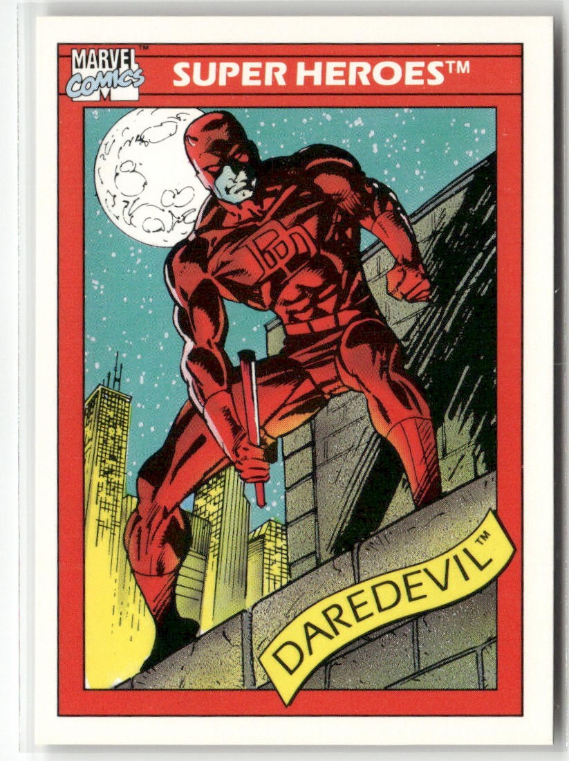 1990 IMPEL MARVEL UNIVERSE #4 DAREDEVIL