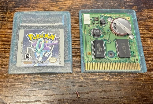 New ListingPokemon: Crystal Version (Game Boy Color, 2001) Authentic Needs Battery replaced