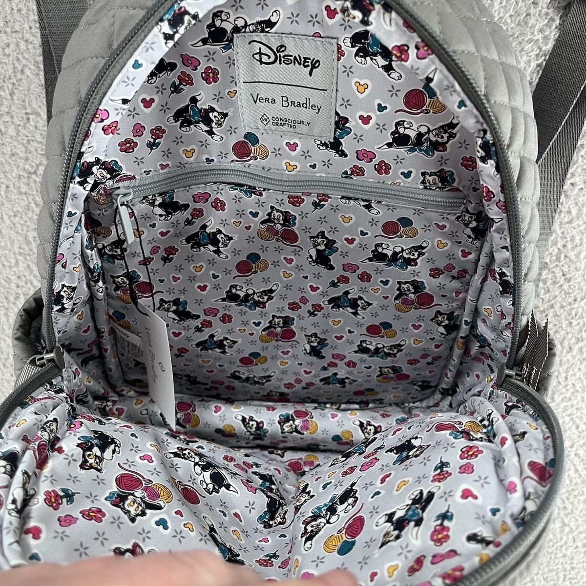 Vera Bradley Small Backpack Disney Picadilly Paisley NWT New  main image 2