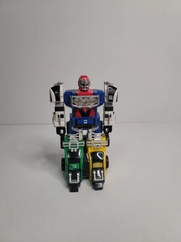 Power Rangers Deluxe Turbo Megazord Red Head Bandai 1997 Vintage - READ DESC