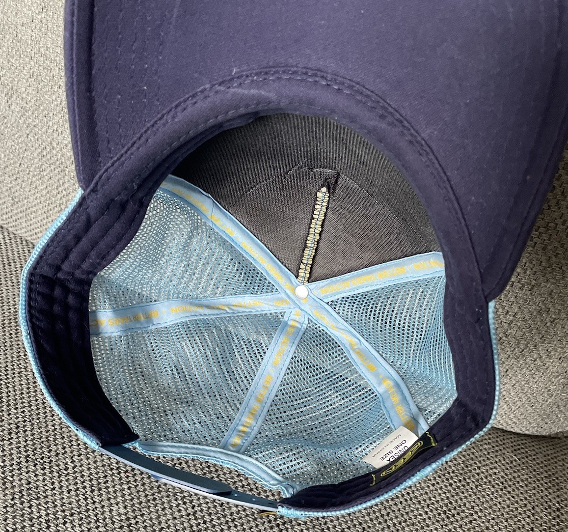 Cappello Berretto KEEN Blu Regolabile Snap Back Outdoor Escursionismo Montagna Scena