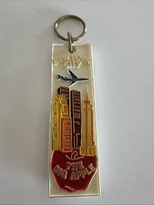 1977 THE WHISTLER NEW YORK CITY WHISTLE SOUVENIR KEY CHAIN KEYRING