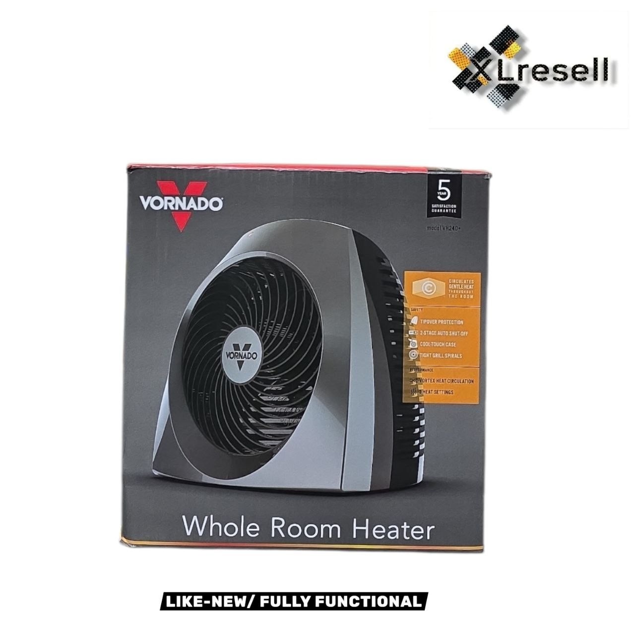Vornado VH200 1500-Watt Electric Portable Space Heater, Whol