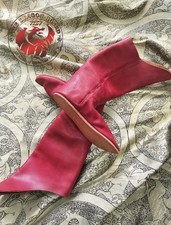 Medieval Leather Boots ,RENAISSANCE Viking Pirate Boots ,Mans women Shoes LARP