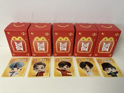 McDonald s 2025 TinyTan x BTS Encore Edition Collectible Figures Set of 5 NIB