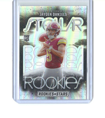 2024 Panini Rookie & Stars Jayden Daniels Stellar Rookies Silver #SR-JDS RC