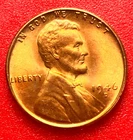 1946-D Lincoln Wheat Cent Penny GEM RED BU From an Original Bank Roll