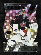 2023-24 SPx Rookies NHL Die-Cut Hologram 16/25 Jet Greaves #144 Shield 05iv