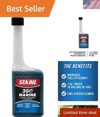 America's #1 Ethanol Treatment - Corrosion Prevention & Fuel System Cleaner 10oz