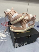 Nike Air Jordan 1 Mid SE (ps)White Pink Size 12c FN7493- 161