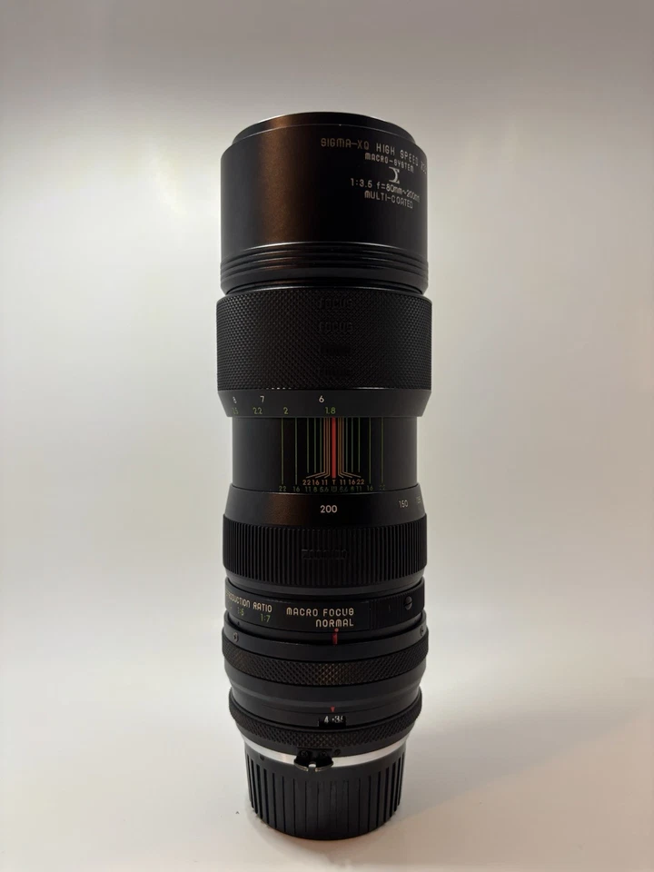 EXCELLENT++ Sigma-XQ 200mm High speed Macro Zoom 1:3.5 f=80-200mm 80-200mm f3.5 - Image 4 of 4