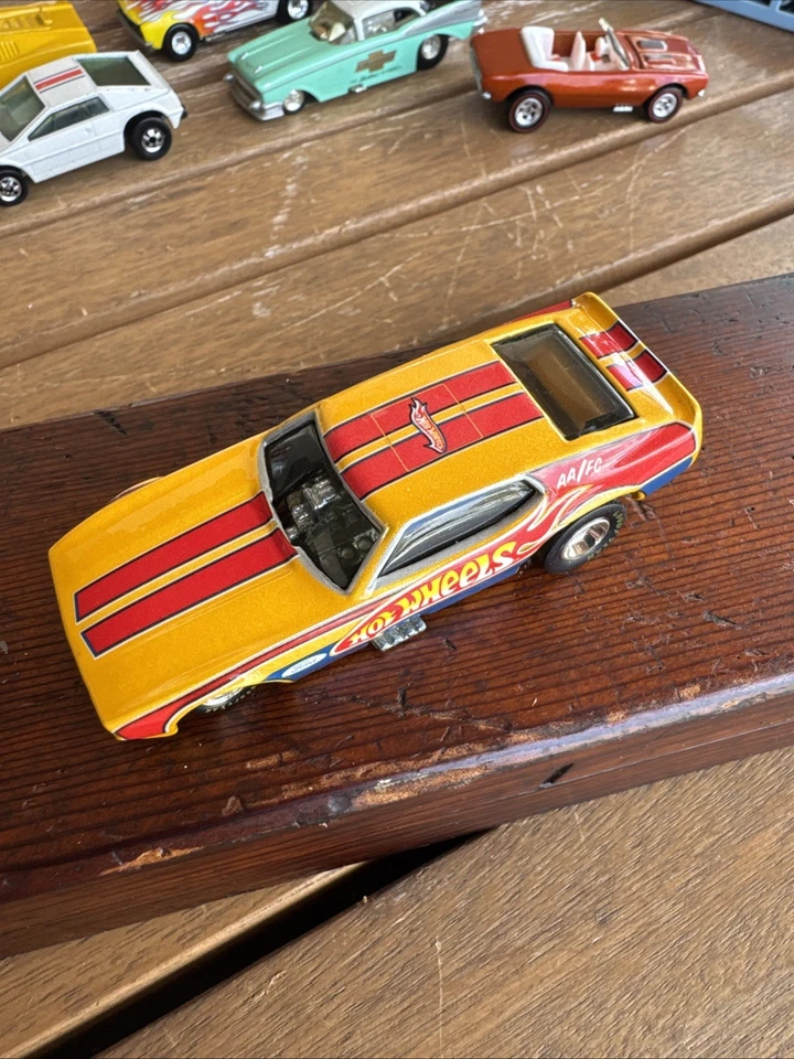 Hot Wheels Doty’s ‘71 Mustang Funny Car - NEAR MINT - Vintage Real Riders - Image 2 of 4