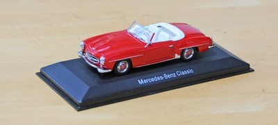 Minichamps Mercedes-Benz 190 SL, rot Top Down 1:43