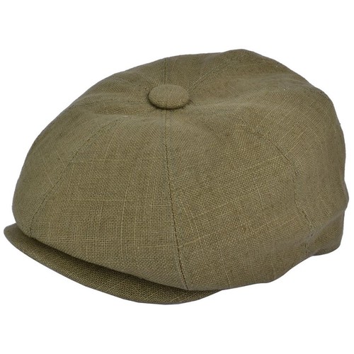 Letvægts 8-panels hør sommermodel Bakerboy Newsboy flad kasket størrelser 56 til_voghion.com