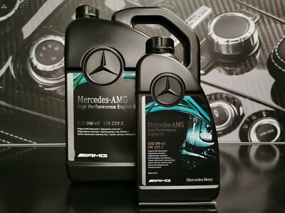 6L Genuine Mercedes-Benz 0W40 AMG High Performance Petrol Engine