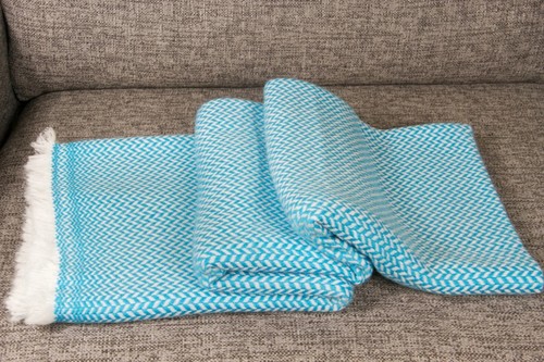 Dicke Handgewebte Kaschmir Überwurf Decken Sofa Wohnzimmer Ausbreitung Großer Schal Halstuch - Bild 61 von 62