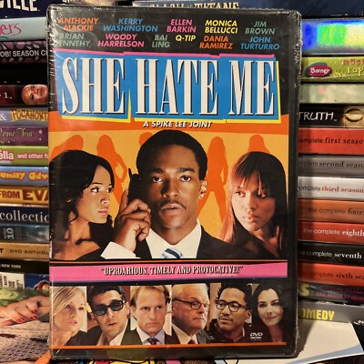 She Hate Me 2004 DVD New! Anthony Mackie Kerry Washington Spike Lee Comedy Drama