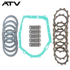GENRICS Clutch Kit Heavy Duty Springs Cover Gasket for 1987-2004 Yamaha Warrior
