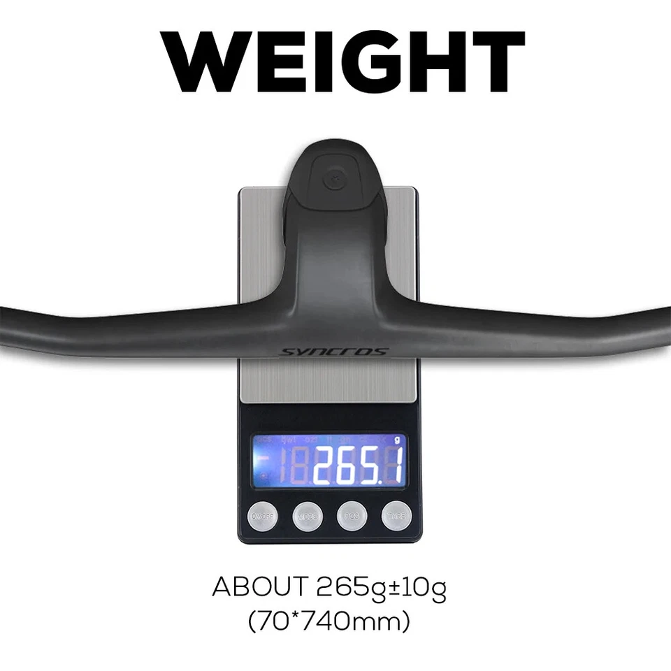 FRASER IC -40° Full Carbon Fibre MTB Bike Integrated Cockpit Handlebar - Image 2 of 4