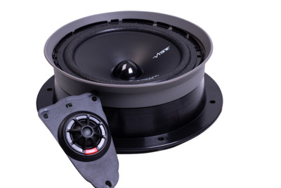Vibe OPTIVWT5 Optisound 6,5 Zoll Lautsprecher Upgrade Kit für VW T5 2 Ohm 90 W RMS