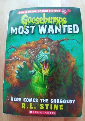 Goosebumps Most Wanted Here Comes the Shaggedy Softcover Book-New