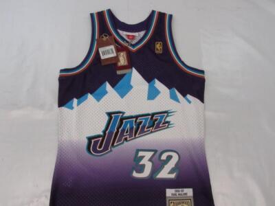 New 1996-97 Karl Malone #32 Utah Jazz Mens Mitchell & Ness