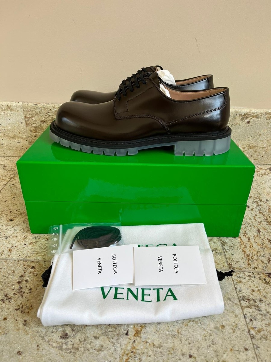 靴 BOTTEGA VENETA Derby shoes 42 Bottega Veneta , Brushed Calfskin Leather Derby Shoes in