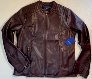 apt 9 leather jacket womens