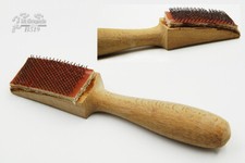 Sfibratore comune scardasso incollato manico legno artigiani calzolai falegnami 