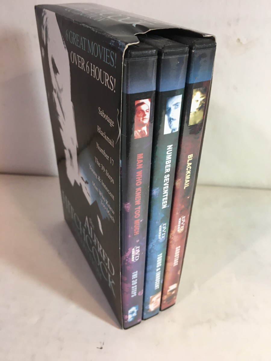 Alfred Hitchcock Collection, DVD 6 Movies w Slipcase | eBay
