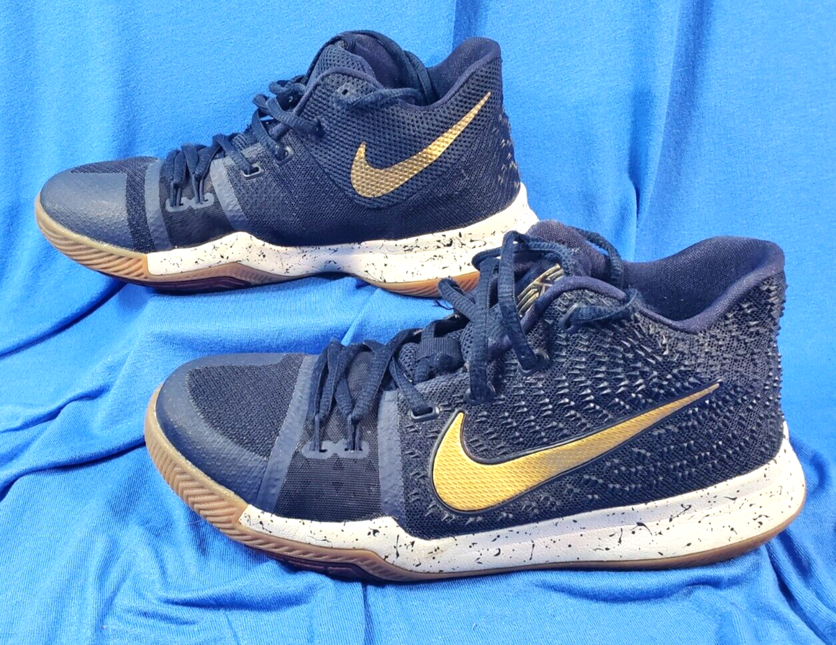 kyrie 3 yellow and blue