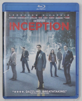 Inception (Blu-ray/DVD, 2010, 3-Disc Set)