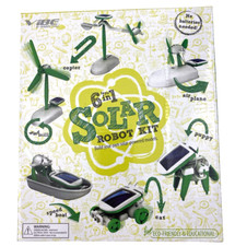 Solar Robot Kit 6 Toys in 1 by VIBE Essential STEM Homeschool NEW in Sealed Box