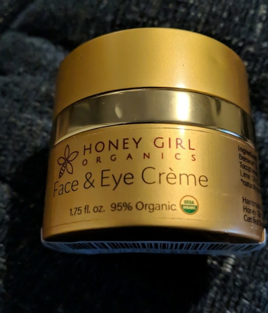 honey girl organics face and eye cream