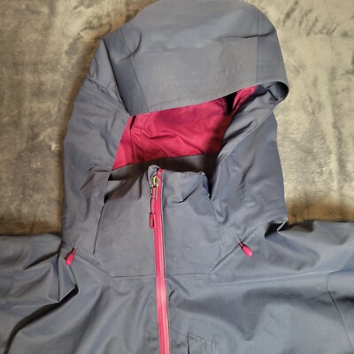 Patagonia Snowbelle Jacket Women Small Blue Recco H2no Ski