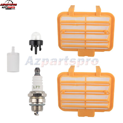 #ad #ad 2x Air Filter 588229302 Fuel Filter Spark Plug For Husqvarna 135 135II Chainsaw $9.42