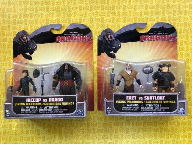 how to train your dragon 2 viking warriors 2 pack lot hiccup drago eret snotlout for sale online how to train your dragon 2 viking warriors 2 pack lot hiccup drago eret snotlout
