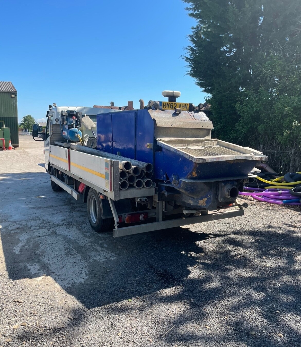 Mitsubishi Fuso concrete pump truck eBay