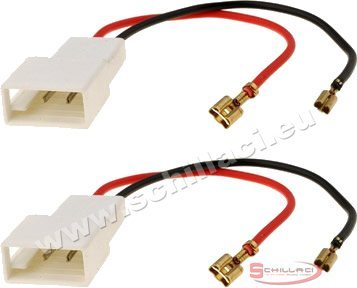Kit altoparlanti + cavi per Peugeot 206 CC Posteriori - Bandi Srl