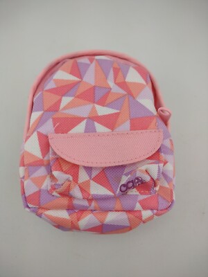 Our Generation Pink/white/Purple School backpack  for 18'' Dolls 