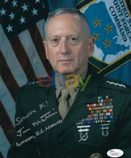 Four-Star General James Mattis Warrior Monk SIGNED 8x10 PHOTO AUTOGRAPH REPRINT