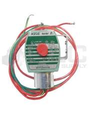 ASCO RED HAT 8262G002 SOLENOID VALVE W/ MP-C-080 COIL 238210-032-D